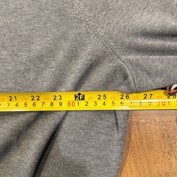 Lands' End Men's Dark Gray Crewneck Sweater 2XLT - Picture 5 of 9